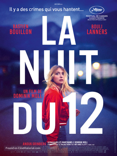 La nuit du 12 - French Movie Poster