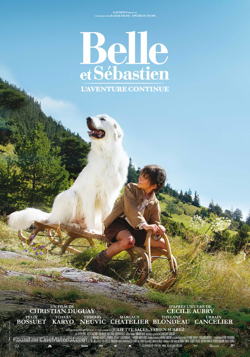 Belle et S&eacute;bastien, l&#039;aventure continue - Swiss Movie Poster