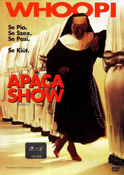 Sister Act - Hungarian DVD movie cover