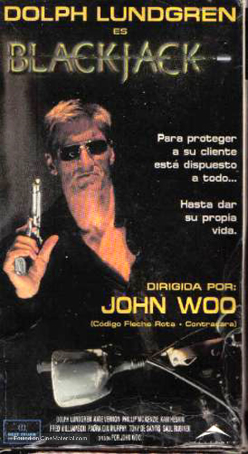 Blackjack - Argentinian VHS movie cover