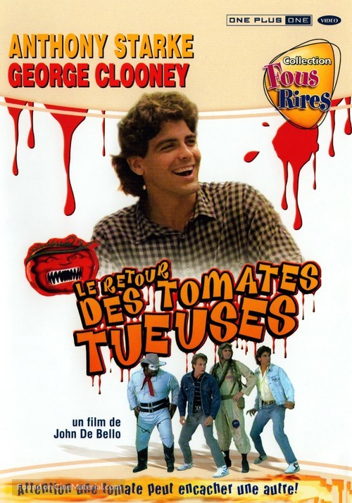 Return of the Killer Tomatoes! - French DVD movie cover