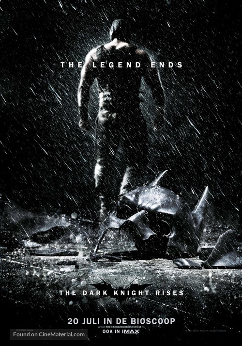 The Dark Knight Rises - Dutch Movie Poster