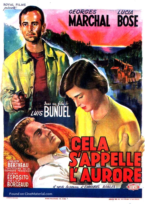 Cela s&#039;appelle l&#039;aurore - Belgian Movie Poster