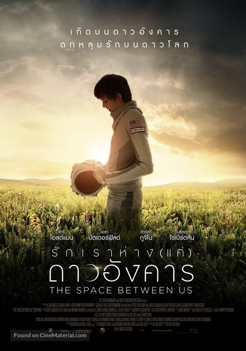 The Space Between Us - Thai Movie Poster