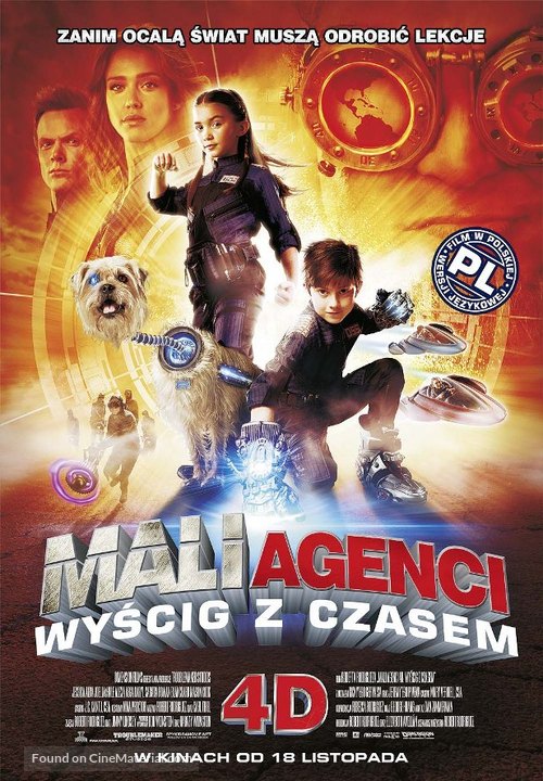 Spy Kids: All the Time in the World in 4D - Polish Movie Poster