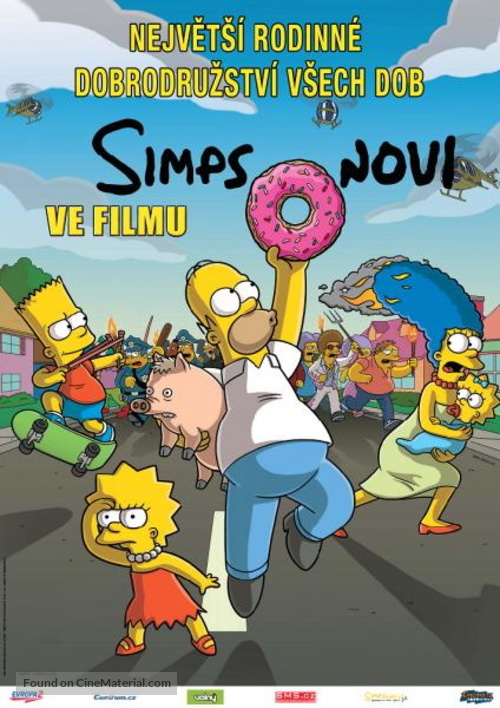 The Simpsons Movie - Czech Movie Poster