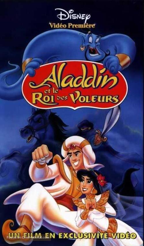 Aladdin And The King Of Thieves - French VHS movie cover