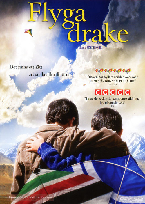 The Kite Runner - Swedish DVD movie cover