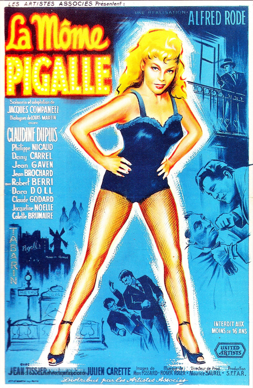 La m&ocirc;me Pigalle - French Movie Poster