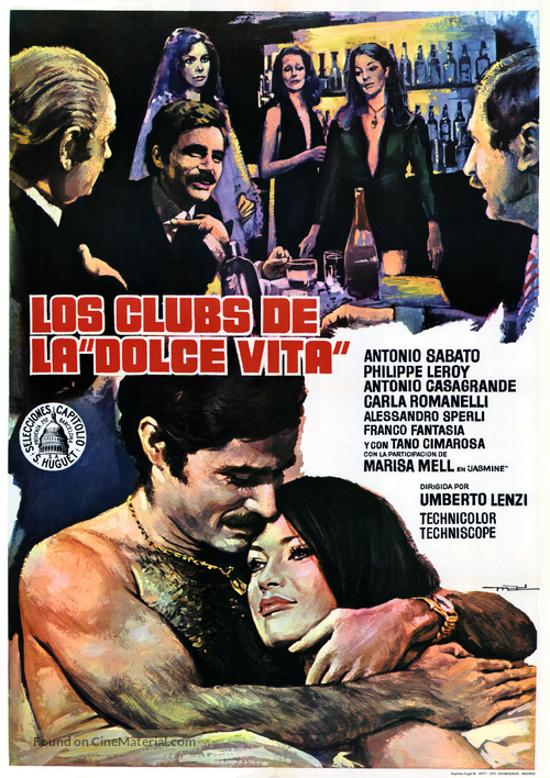 Milano rovente - Spanish Movie Poster
