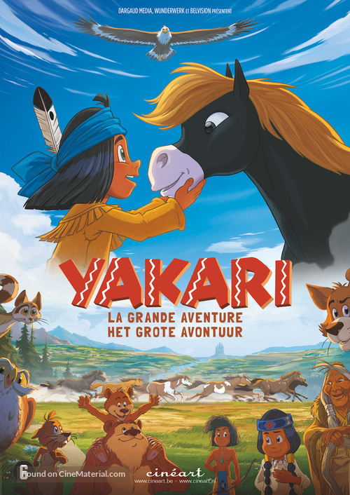 Yakari le film - Belgian DVD movie cover