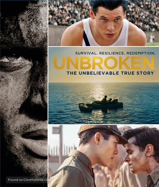 Unbroken - Blu-Ray movie cover