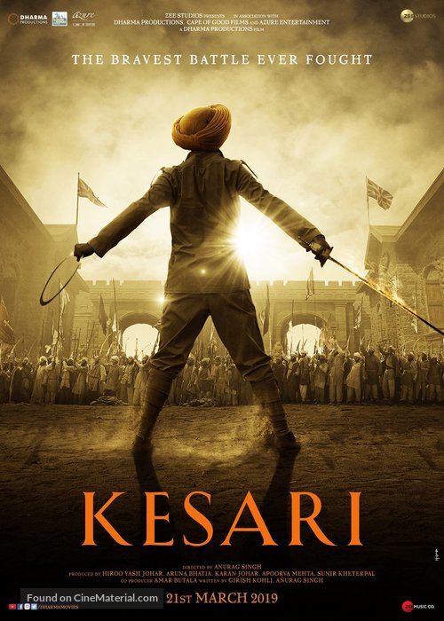 Kesari - Indian Movie Poster