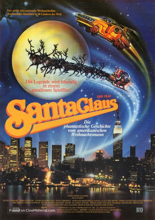 Santa Claus - German Movie Cover