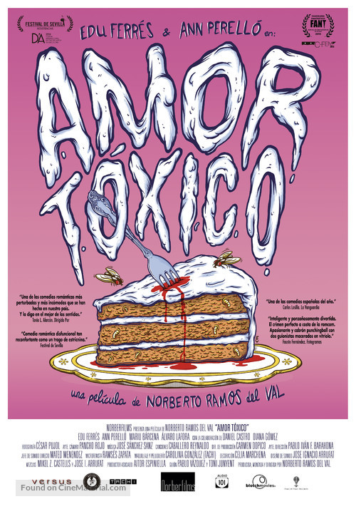 Amor t&oacute;xico - Spanish Movie Poster