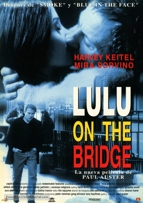 Lulu on the Bridge - Spanish Movie Poster