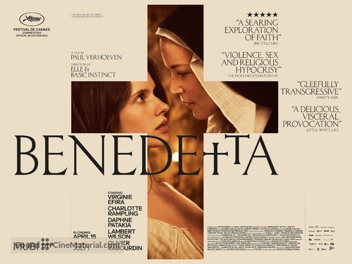 Benedetta - British Movie Poster