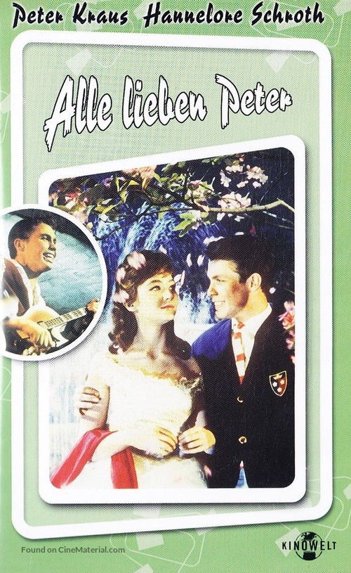 Alle lieben Peter - German VHS movie cover