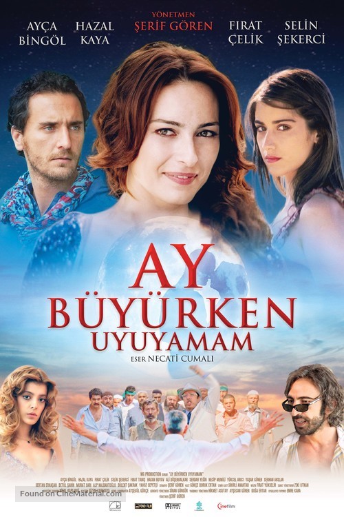 Ay b&uuml;y&uuml;rken uyuyamam - Turkish Movie Poster