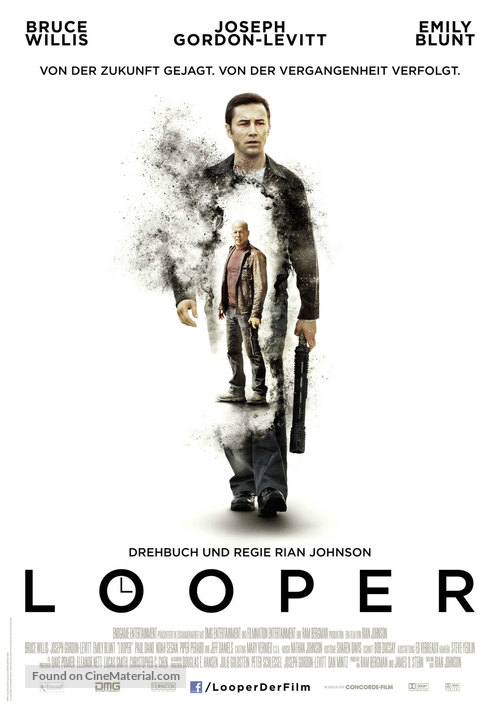 Looper - German Movie Poster