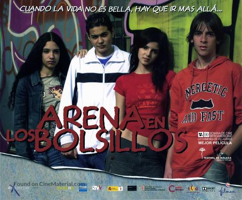 Arena en los bolsillos - Spanish Movie Poster