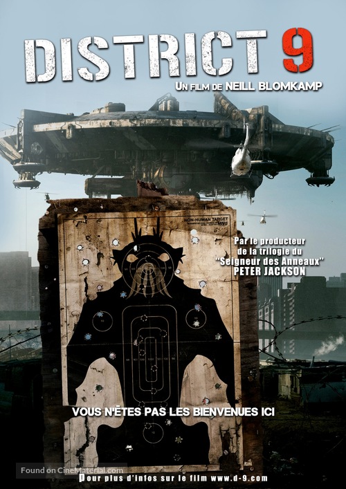 District 9 - French DVD movie cover