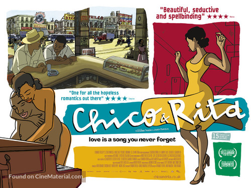 Chico &amp; Rita - British Movie Poster