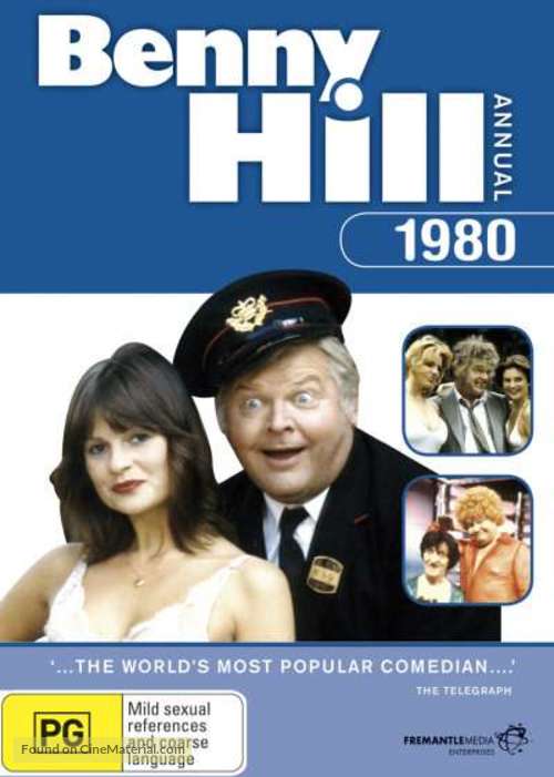 &quot;The Benny Hill Show&quot; - Australian DVD movie cover