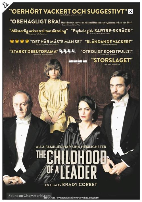 The Childhood of a Leader - Swedish poster