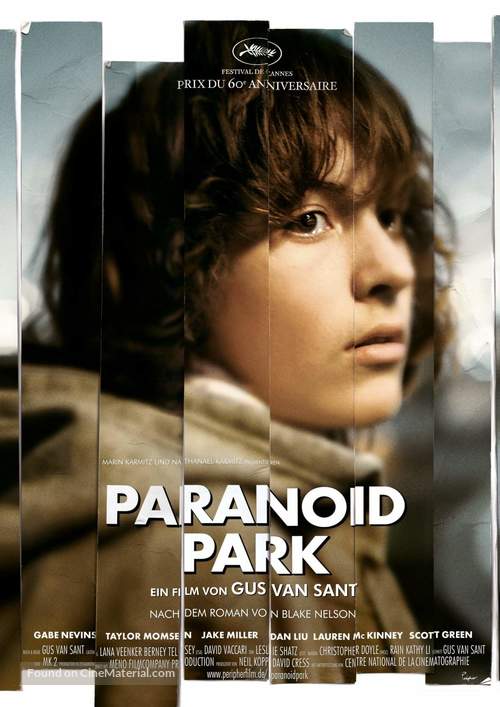 Paranoid Park - German Movie Poster
