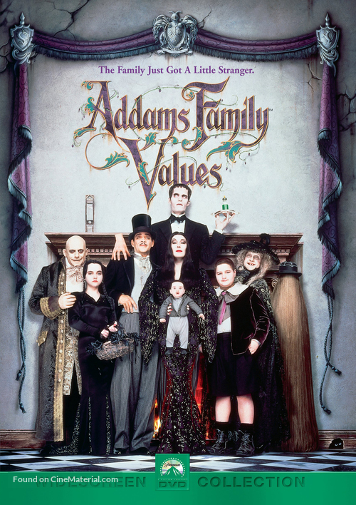 Addams Family Values - DVD movie cover