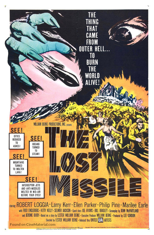 The Lost Missile - Movie Poster