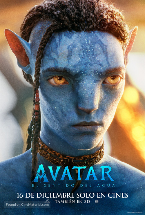 Avatar: The Way of Water - Spanish Movie Poster