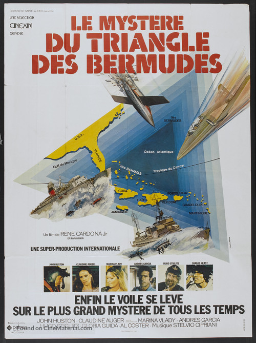 The Bermuda Triangle - French Movie Poster