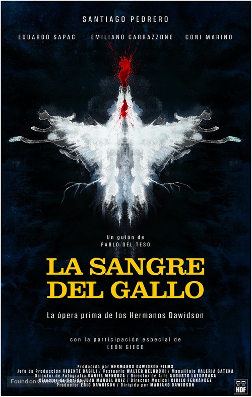 La Sangre del Gallo - Argentinian Movie Poster