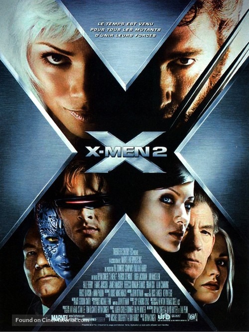 X2 - French Movie Poster