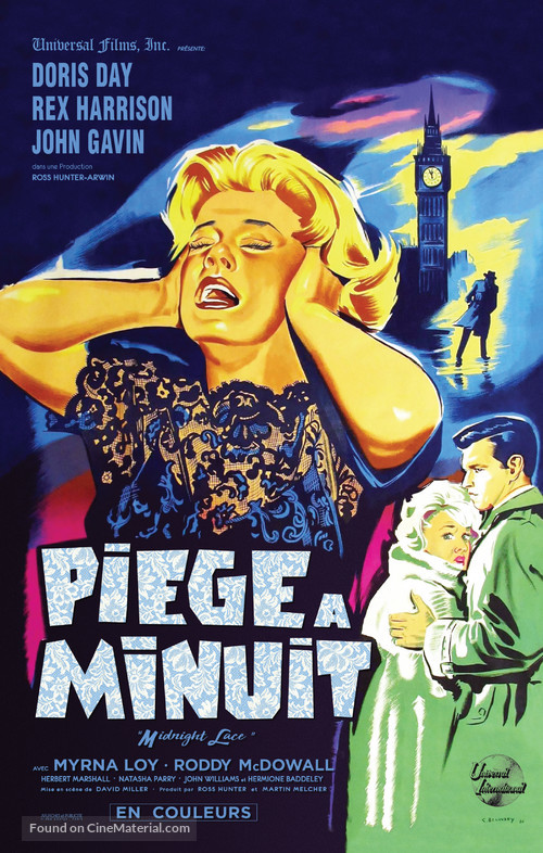 Midnight Lace - French Movie Poster