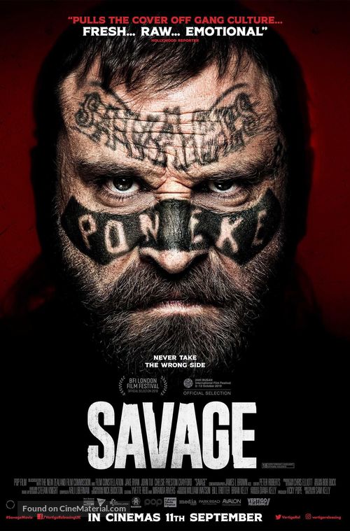 Savage - British Movie Poster