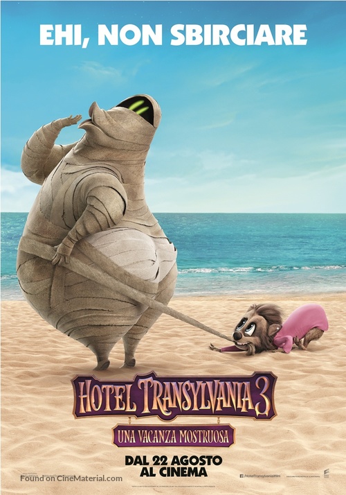 Hotel Transylvania 3: Summer Vacation - Italian Movie Poster