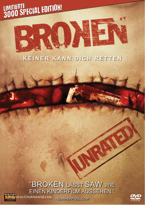 Broken - German DVD movie cover