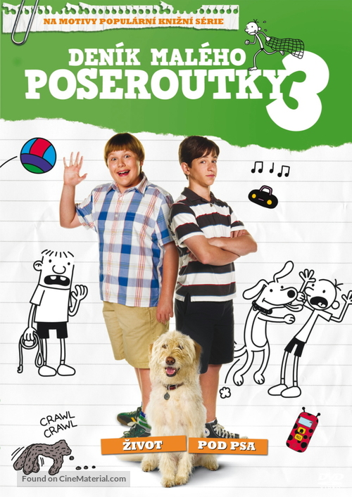 Diary of a Wimpy Kid: Dog Days - Czech DVD movie cover