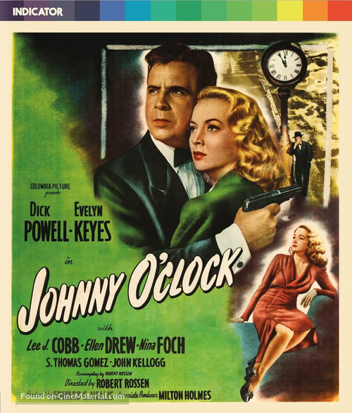 Johnny O&#039;Clock - British Blu-Ray movie cover
