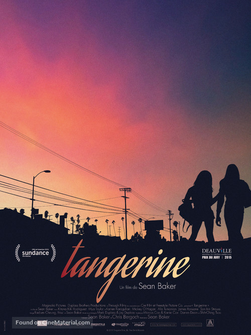 Tangerine - French Movie Poster