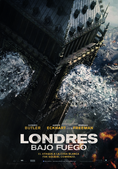 London Has Fallen - Argentinian Movie Poster