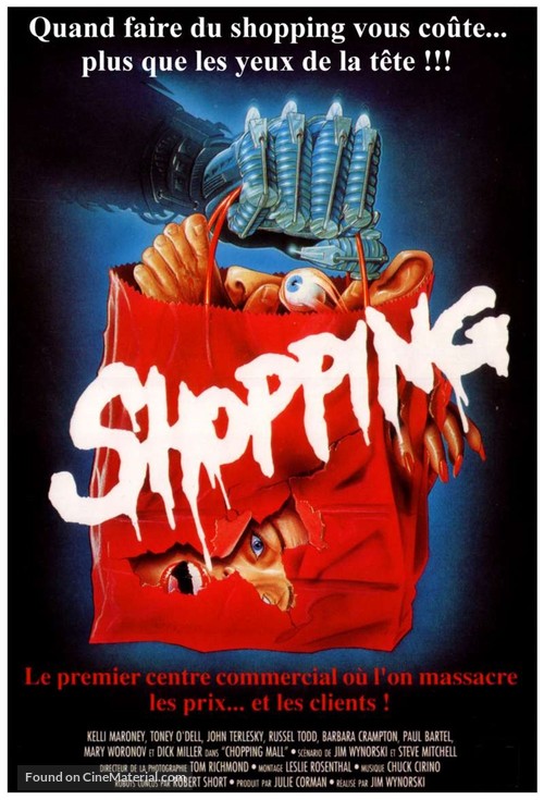Chopping Mall - French VHS movie cover