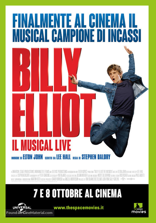 Billy Elliot the Musical - Italian Movie Poster