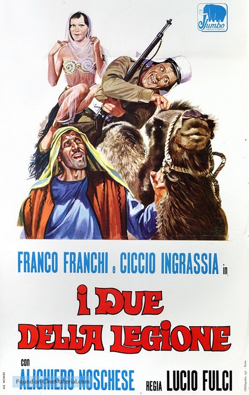 I due della legione - Italian Movie Poster
