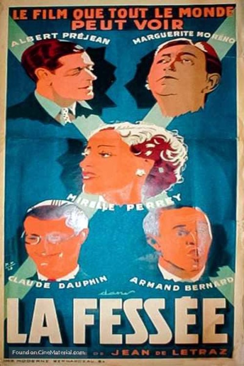 La fess&eacute;e - French Movie Poster