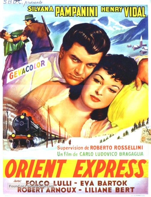 Orient Express - Belgian Movie Poster