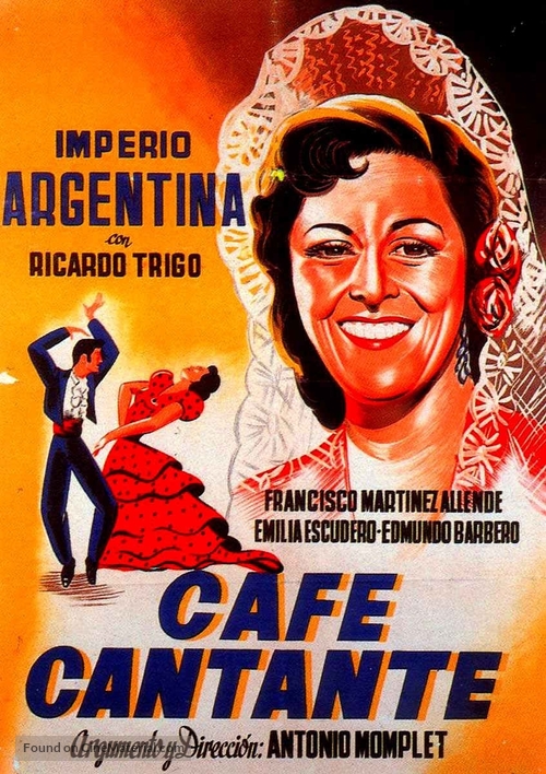 Caf&eacute; Cantante - Spanish Movie Poster